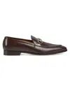 Gucci Jordaan Horsebit Loafer In Night Cocoa