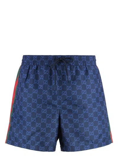 Gucci Men's Nylon Swim Shorts