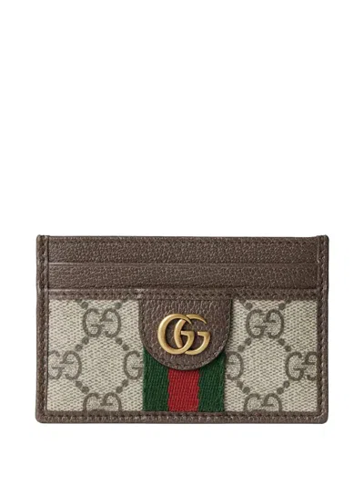 Gucci Men Ophidia Gg Card Case In Multi