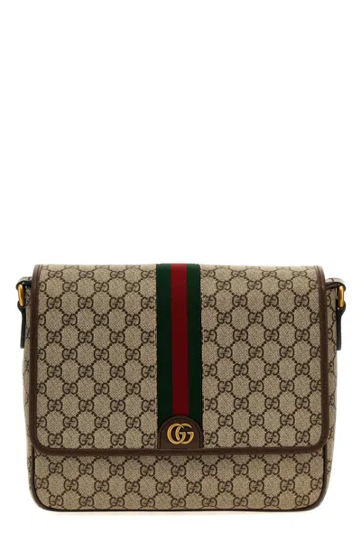 GUCCI GUCCI MEN 'OPHIDIA' MEDIUM SHOULDER BAG 