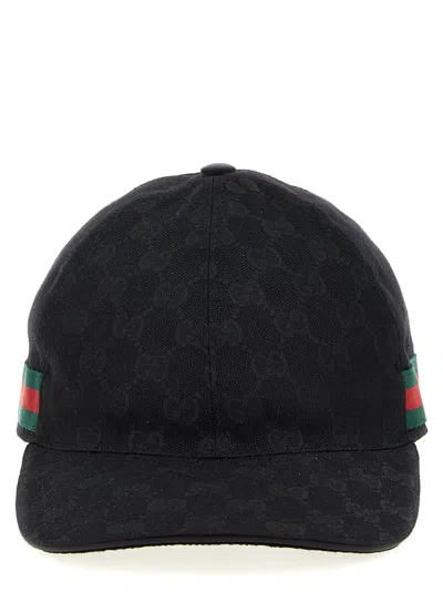 Gucci Men 'original Gg' Cap In Black