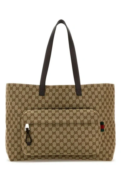 Gucci Man Original Gg Fabric Lage Gg Shopping Bag In Multicolor