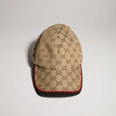 Gucci Men's Overlaid Gg Logo Baseball Cap In Ropeblack