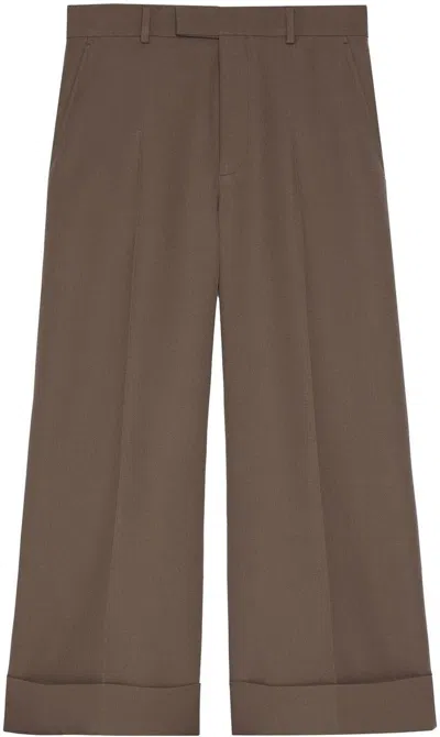 GUCCI MEN'S PANT JAPANESE TEXTURED GABARDINE