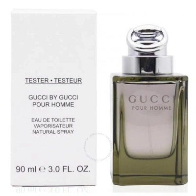 Gucci Men's Pour Homme Edt Spray 3 oz (tester) Fragrances 737052189789 In Pink / White