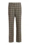 Gucci Men Prince Of Wales Trousers In Multi