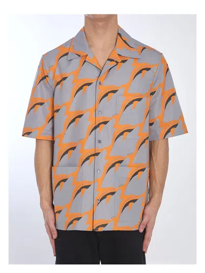 Gucci Men's Printed Shirt | Size 46 | 821498z7amn