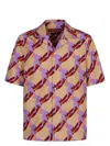 Gucci Men's Printed Shirt | Size 48 | 821498z7amz In Multi