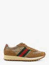 Gucci Men Re-motion Gg Nylon And Suede Sneakers In Multi