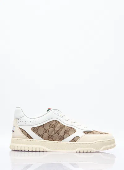 GUCCI GUCCI MEN RE-WEB SNEAKERS