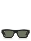 Gucci Men's Rectangular Sunglasses In Black