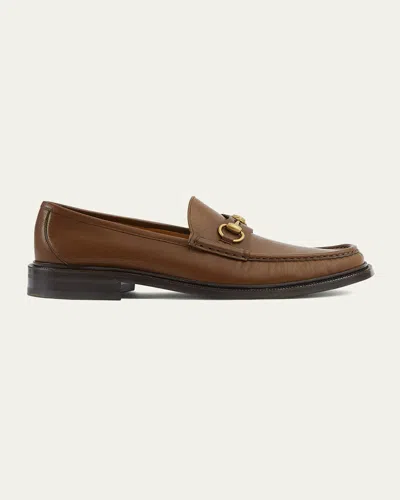 GUCCI MEN'S HORSEBIT 1953 LEATHER LOAFERS