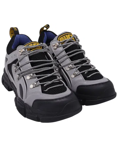 Pre-owned Gucci Men's Rubber Flashtrek Sneaker (authentic Pre-loved) In Multi