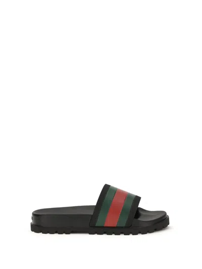 GUCCI GUCCI MEN RUBBER SLIPPERS