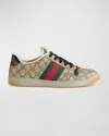 Gucci Gg Supreme Fabric Screener Sneakers In Multi