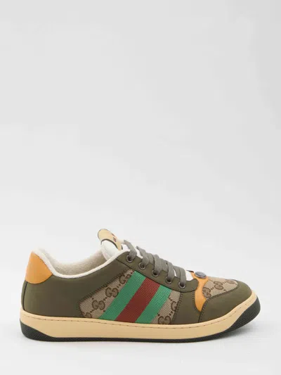GUCCI GUCCI MEN SCREENER GG SNEAKERS