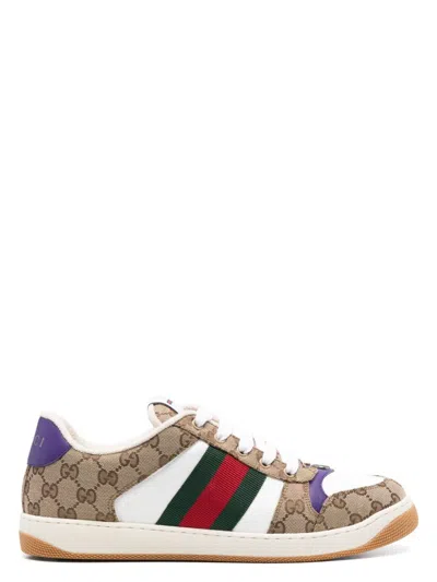 GUCCI MEN'S SCREENER SNEAKERS