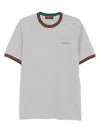 Gucci Men Short Sleeve Cotton Jersey T-shirt In Multi