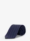 Gucci Men Silk Tie In Blue