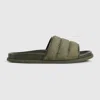Gucci Men's Slide Sandal In Green