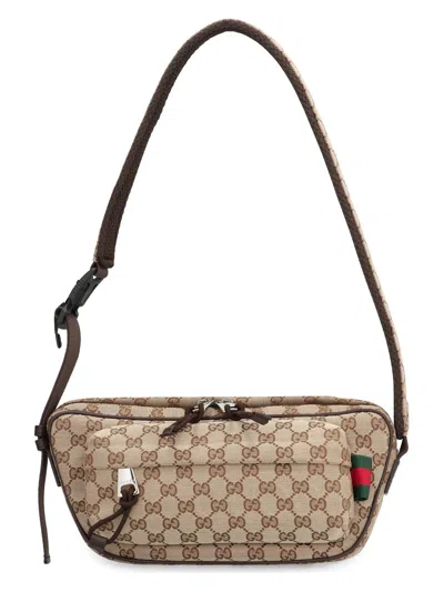 Gucci Small Gg Crossbody Bag In Nude