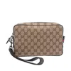 Gucci Men Small Gg Canvas Crossbody Bag
