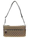 Gucci Small Gg Cylindrical Shoulder Strap Crossbody Bags Beige In Brown