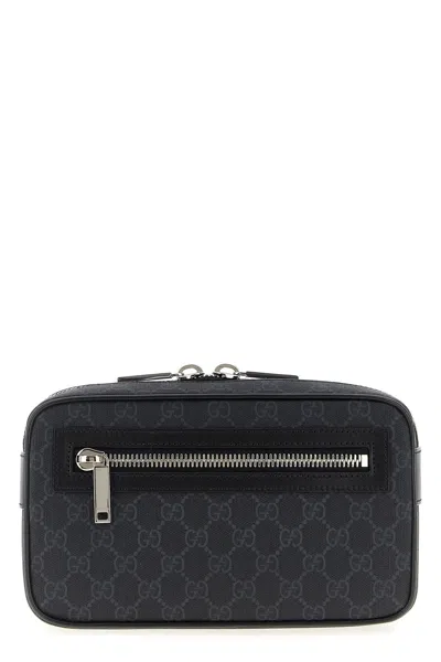 Gucci Men Small Gg Fanny Pack In Black