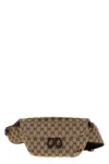 Gucci Men Small 'gg' Fanny Pack In Cream