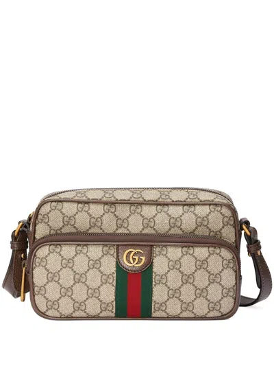 Gucci Men Small Ophidia Bag In White