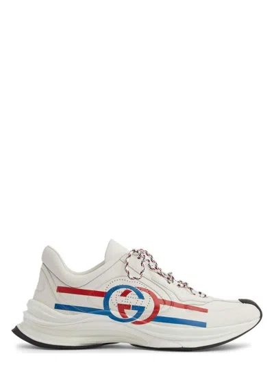 GUCCI MEN'S SNEAKER FABRIC, R.S ULTRALIGH PLU.CALF