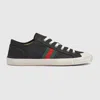 Gucci Herren-sneaker Mit Web In Black