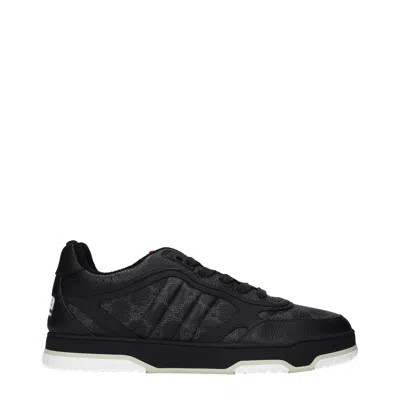 Gucci Men's Sneakers Black Fabric