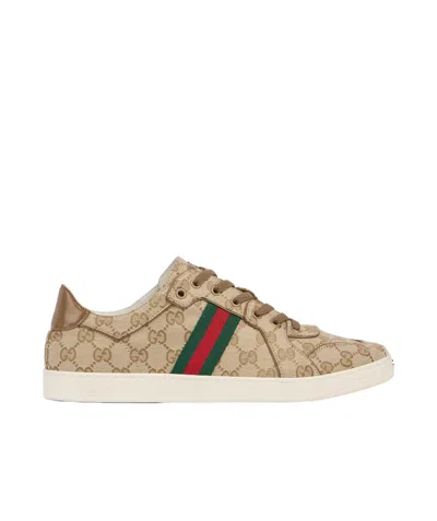 Gucci Stretch Gg Canvas Low-top Sneakers In Multi