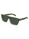 Gucci Men's Sunset Boulevard Gg1723s 51mm Rectangular Sunglasses In Burgundy