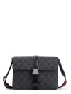 Gucci Black Crossbody Bag With Metallic Buckle