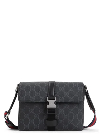 GUCCI MEN'S SUPER MINI GG BAG