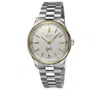 GUCCI MEN'S SWISS AUTOMATIC G-TIMELESS STAINLESS STEEL BRACELET WATCH 40MM