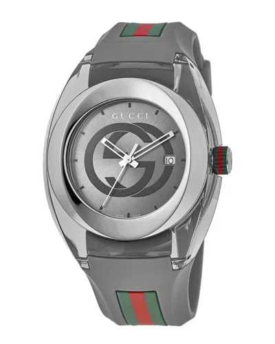 Gucci Men's Sync Xxl Watch In Gray