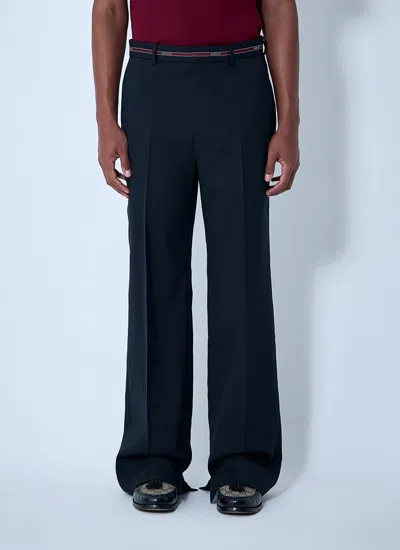 GUCCI GUCCI MEN TAILORED WOOL PANTS