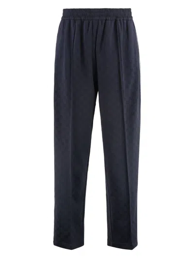 GUCCI MEN'S TECHNICAL FABRIC PANTS