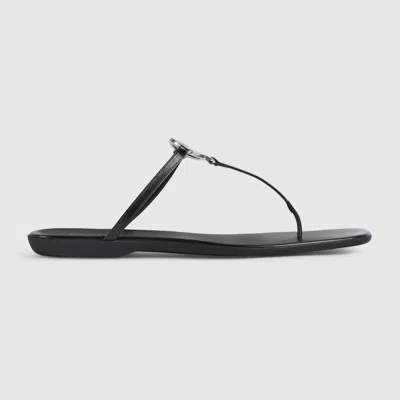 Gucci Men's Thong Sandal In Multi