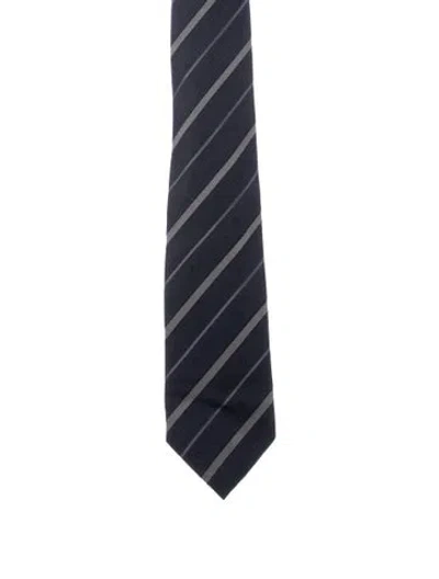 Pre-owned Gucci Men's Tie In Blue