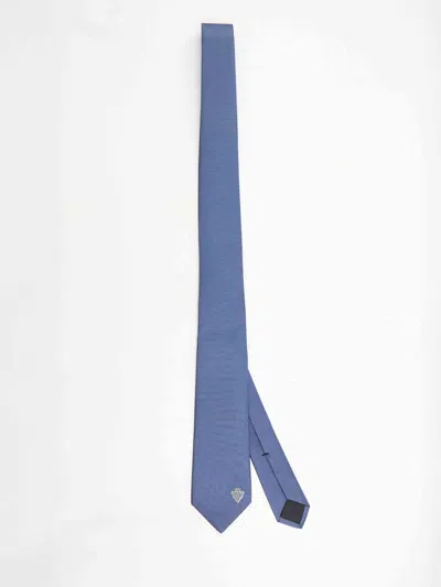GUCCI GUCCI MEN TIE WITH GUCCI CREST