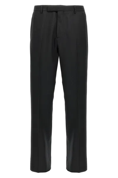 Gucci Men Twill Pants In Black