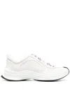 Gucci Men's Ultralight White Leather Sneakers For Ss23 In White