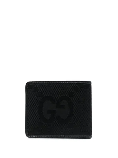 Gucci Men Wallet With Logo In Black