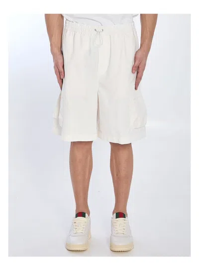 Gucci Men's Web Bermuda Shorts