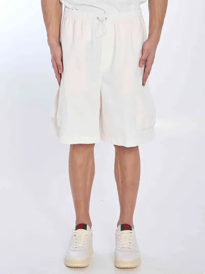 Gucci Men Web Bermuda Shorts