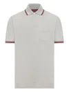 Gucci Cotton Polo Shirt Featuring Web Detail In Gray